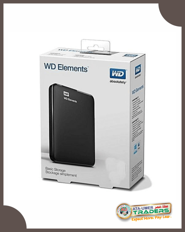 WD Element 2.5 inch USB 3.0 External Hard Drive Case - Image 3