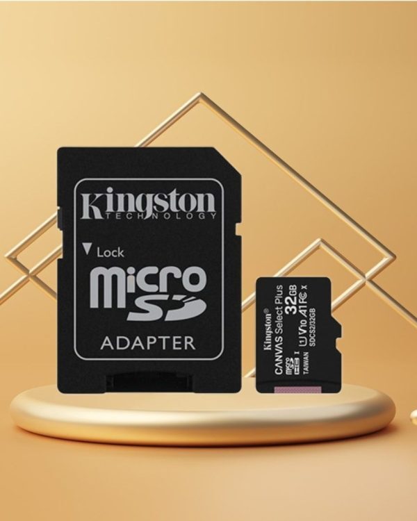 Kingston 32GB Canvas Select Plus Class 10 microSD Card - Image 2