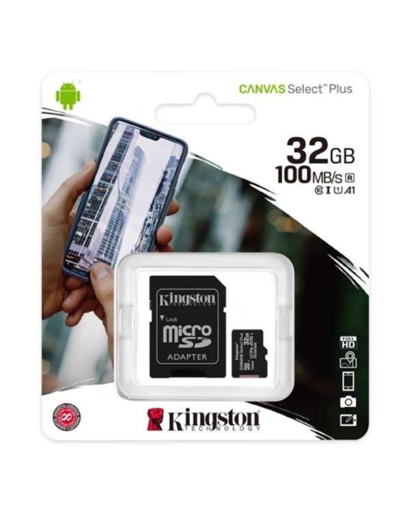 Kingston 32GB Canvas Select Plus Class 10 microSD Card - Image 3