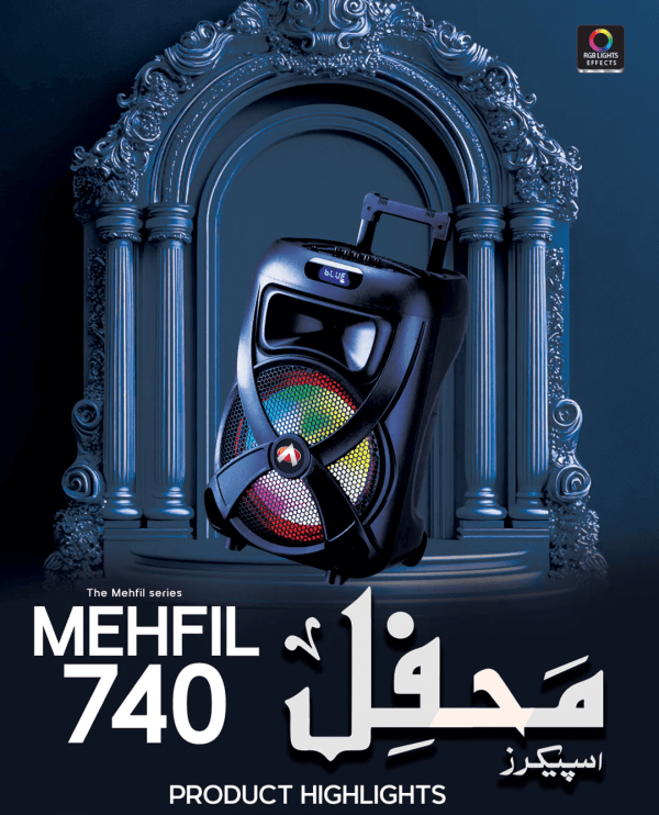 Audionic Mehfil MH 740 Rechargeable Woofer - Image 2