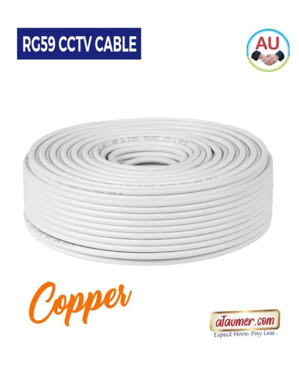 AU RG59 24 Wire Net Copper CCTV Cable - Image 2