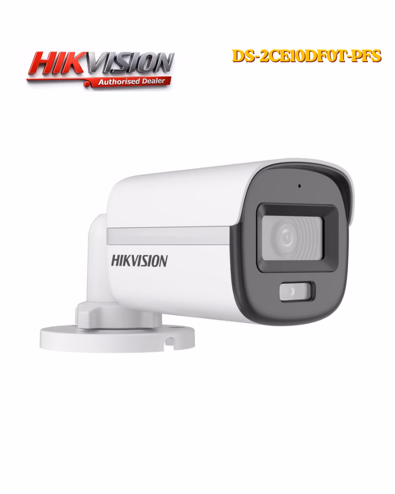 HIKVISION 10DF0T-PFS 2MP ColorVu Audio Camera (Pack of 2) - Image 2